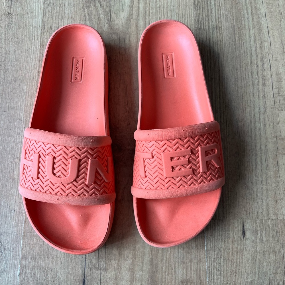 Hunter rubber slides